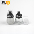 35ml empty glass lotion frosted bottles with pump